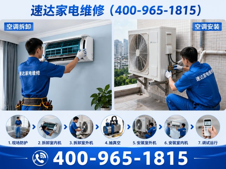 四平中央空调维修展示图